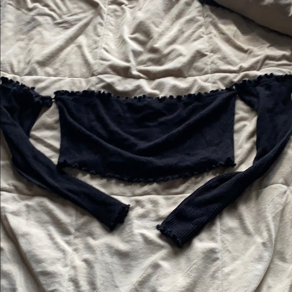 Bandaeu crop top
